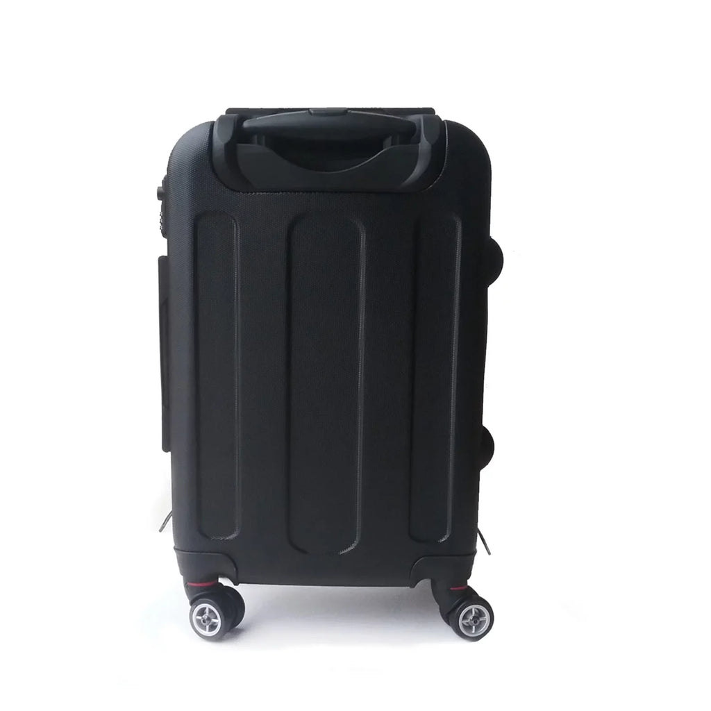 Rocksax Unisex AC/DC Official Tour Sizeeries Luggage/Sizeuitcase By Rocksax - Back In Black - Large 95L