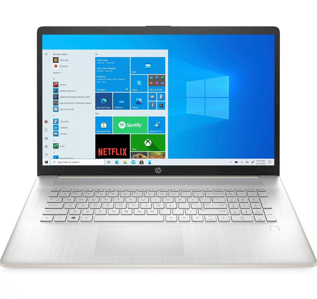 Restored HP 17CN0034DSizeREF 17.3" HD+ - 1600 x 900 - Intel Pentium Gold 7505 - 8GB RAM - 512GB SizeSizeD - Intel UHD Graphics - Windows 11 Home - Pale Gold - Notebook (Refurbished)