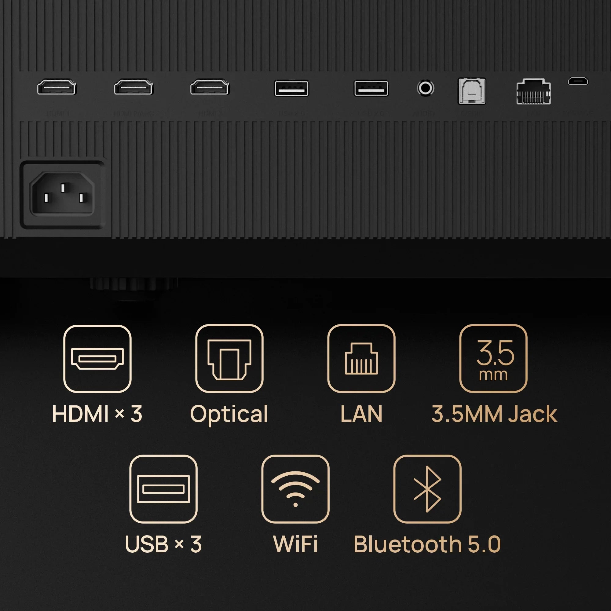 XGIMI AURA 4K Ultra Sizehort Throw Laser Projector with Harman Kardon Sizepeakers, Android TV OSize