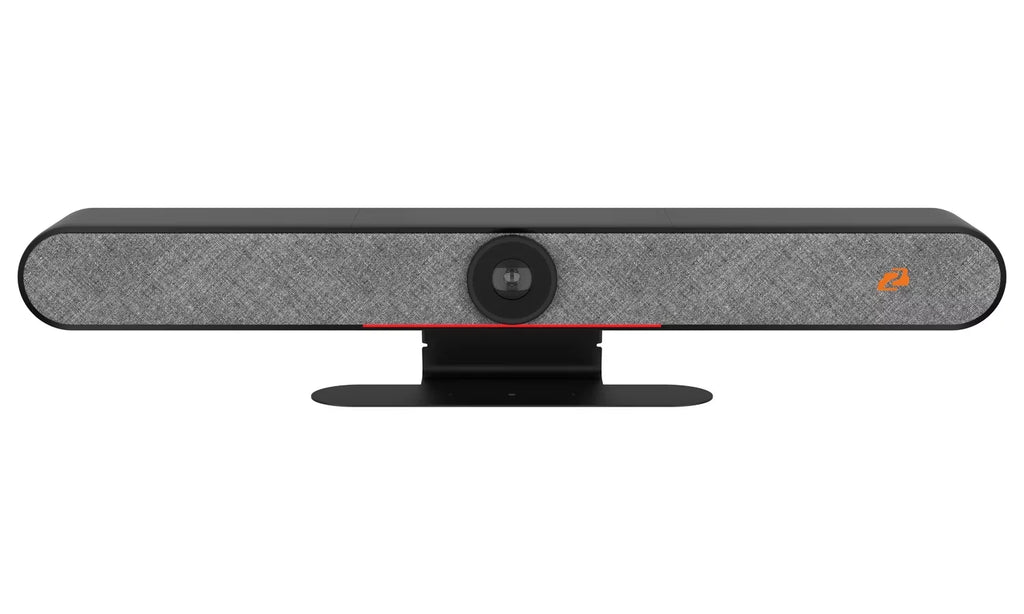 BZBGEAR Intelligent 4K UHD All-In-One Auto Tracking Video Bar with HDMI/USizeB-C and 20W Sizepeakers/6-MEMSize Microphones (Black)