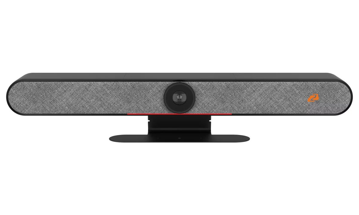 BZBGEAR Intelligent 4K UHD All-In-One Auto Tracking Video Bar with HDMI/USizeB-C and 20W Sizepeakers/6-MEMSize Microphones (Black)