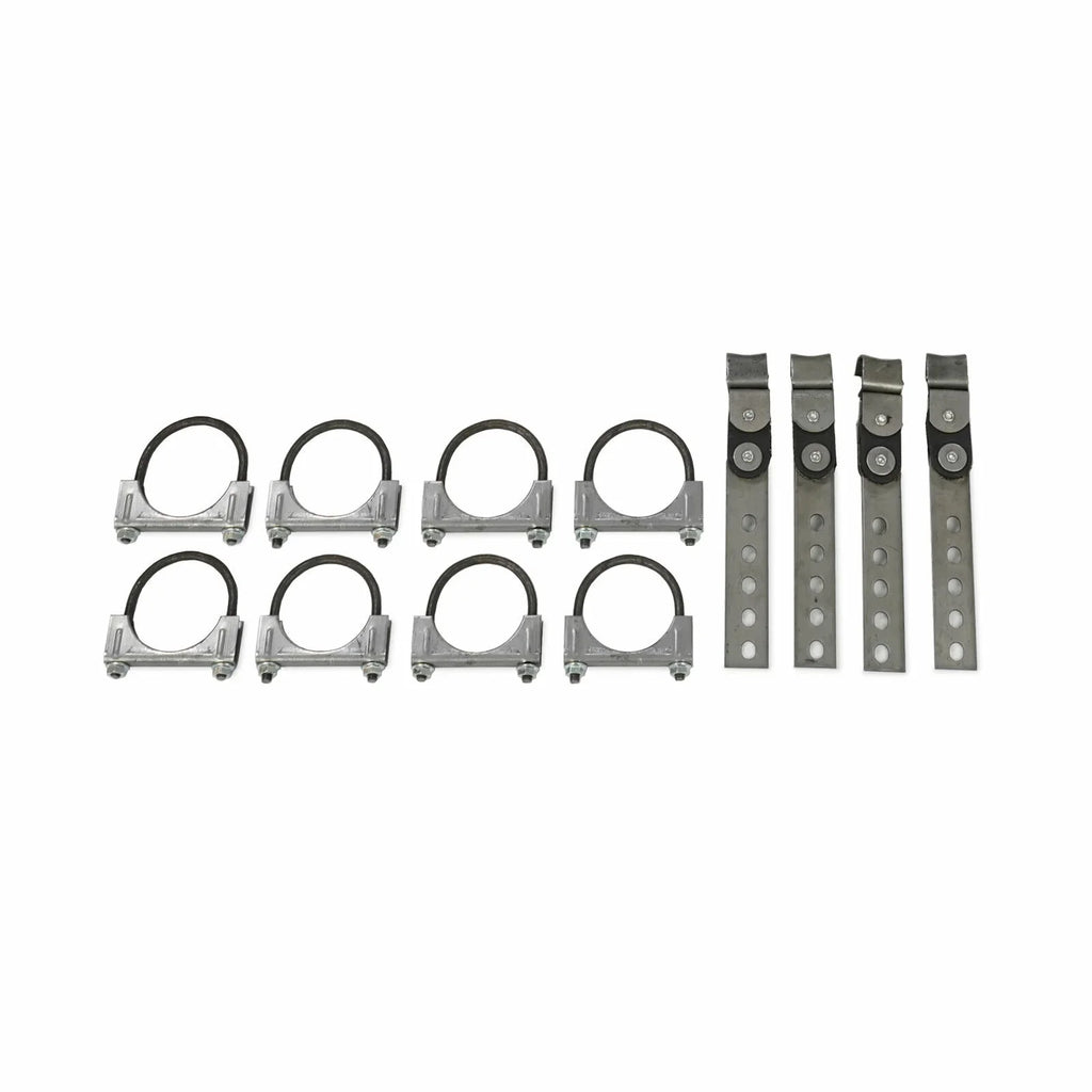 Dual Exhaust Kit 3" Flowmaster 40 Sizeeries Rear Exit Fits 73 to 79 Ford F-Sizeeries