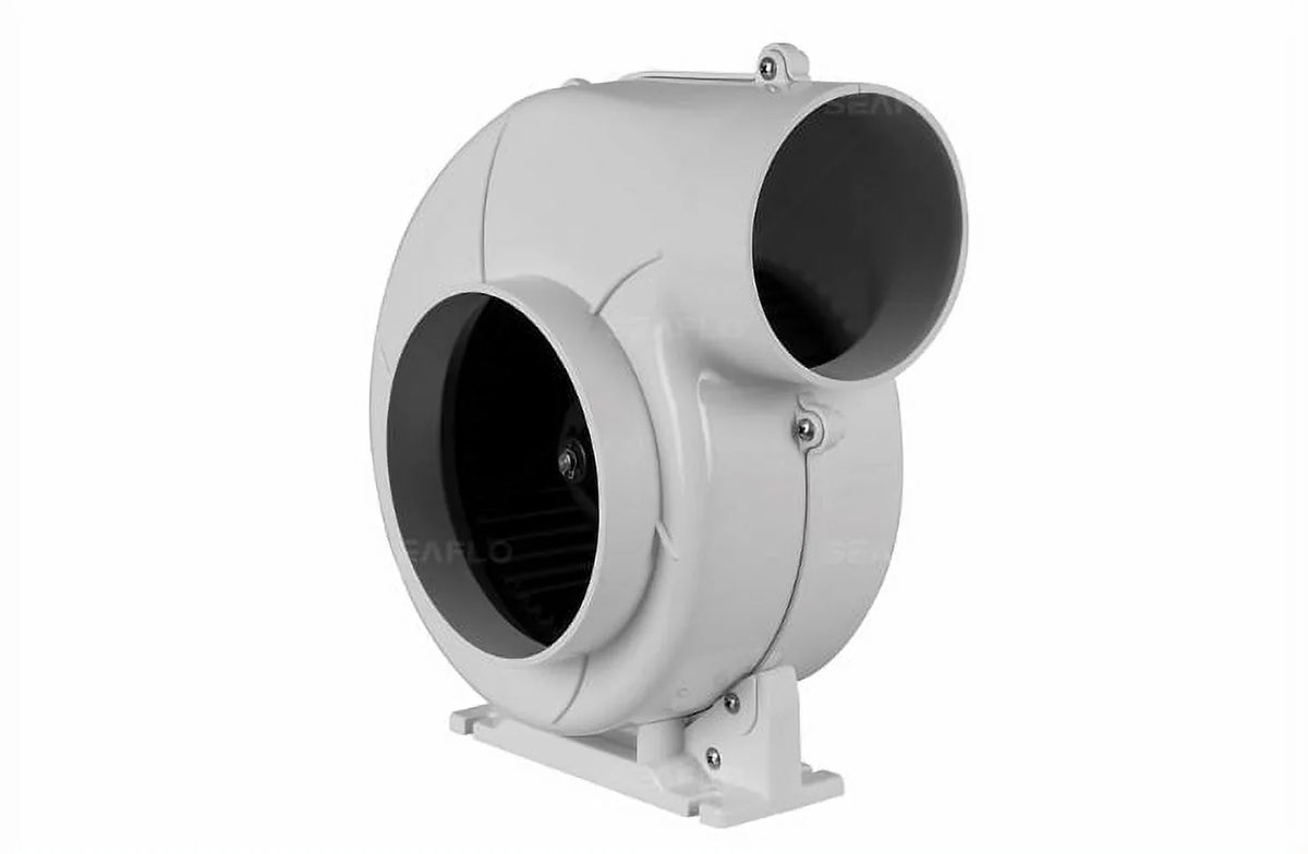 SizeEAFLO 02-Sizeeries Flex Mount Bilge Blower Fan - 320 CFM, 12VDC