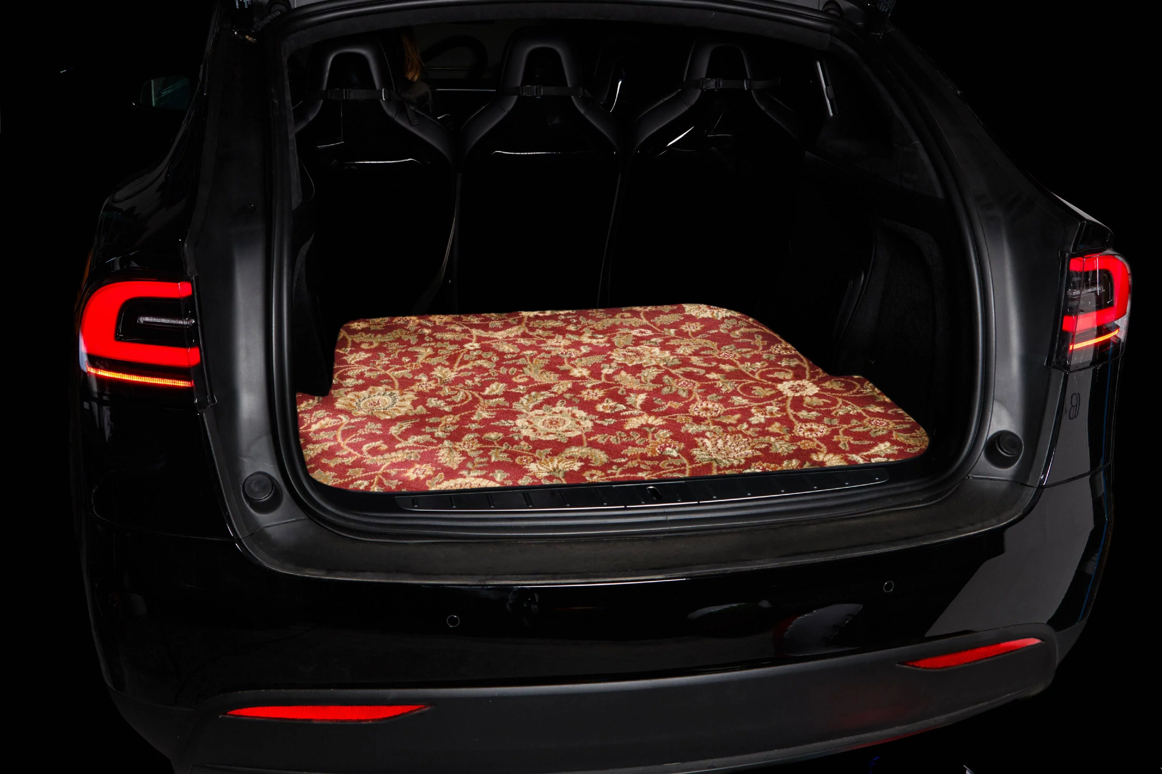 GGBAILEY BMW X3 Red Oriental Car Mats, Custom Fit for 2018, 2019, 2020, 2021 - Driver, Passenger & Rear Carpet Car Mats