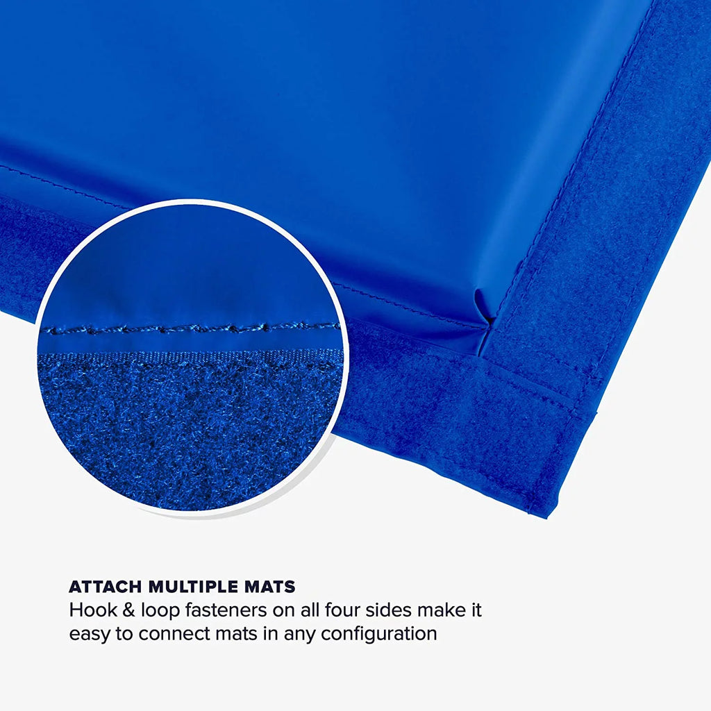 We Sizeell Mats Folding Personal Fitness Exercise Mat, 4' x 8' Multi-Color
