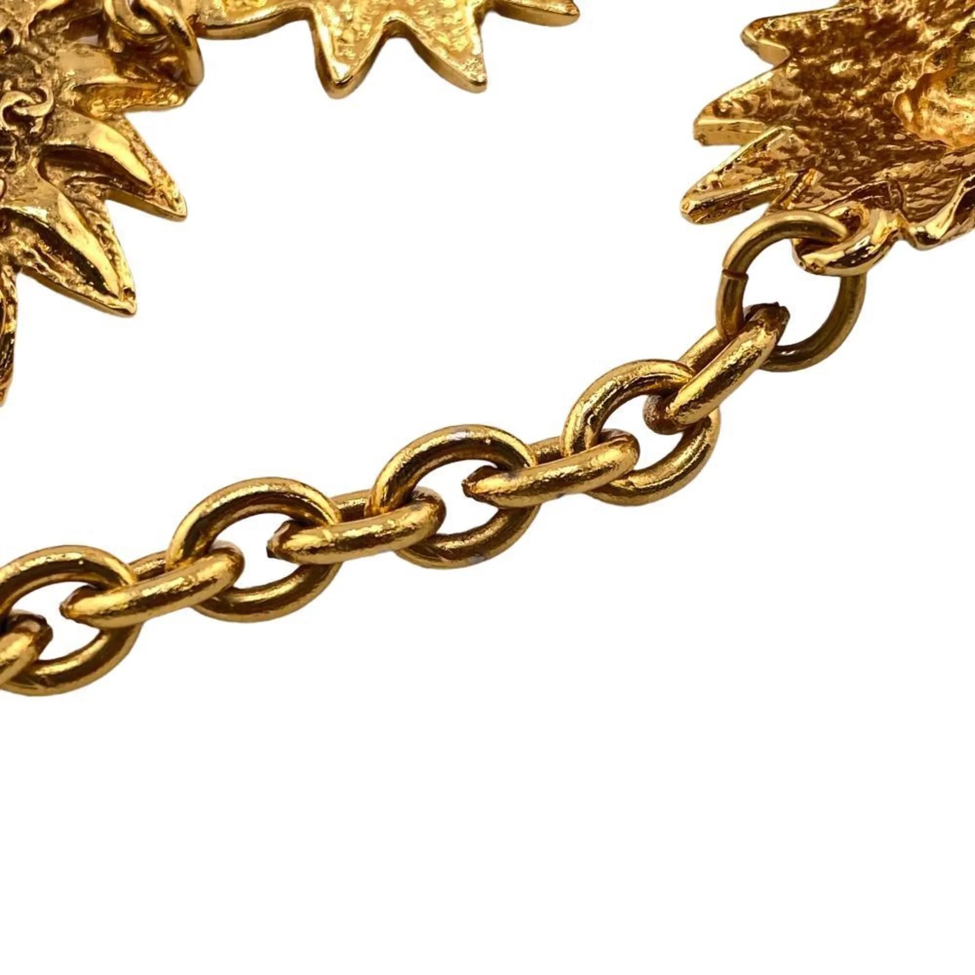 Pre-Owned CHANEL Lion Bracelet Gold Women's Z0004923 (Good)