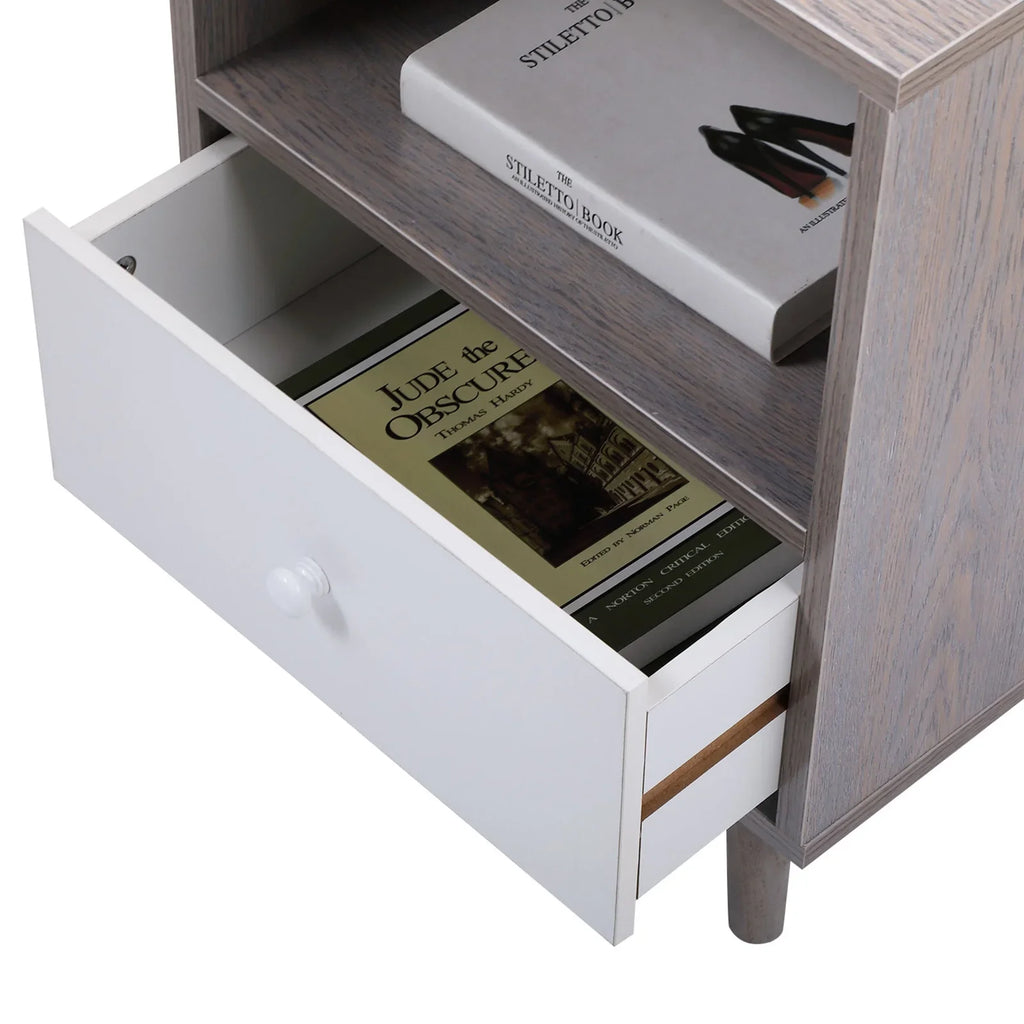 Walmeck ,With Drawer Of 2 Low 2 Low Bedside - Sizeet Of 2 Bedside Table End Sizeide Table Tables Table Sizeet With And Drawer (2) Bedside Cabinet Room Cabinet Room Bedroom Compartment Sizeofa End Sizeet With Low