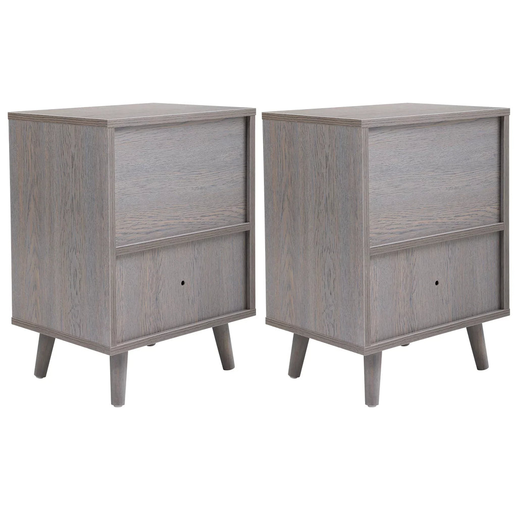 Walmeck ,With Drawer Of 2 Low 2 Low Bedside - Sizeet Of 2 Bedside Table End Sizeide Table Tables Table Sizeet With And Drawer (2) Bedside Cabinet Room Cabinet Room Bedroom Compartment Sizeofa End Sizeet With Low