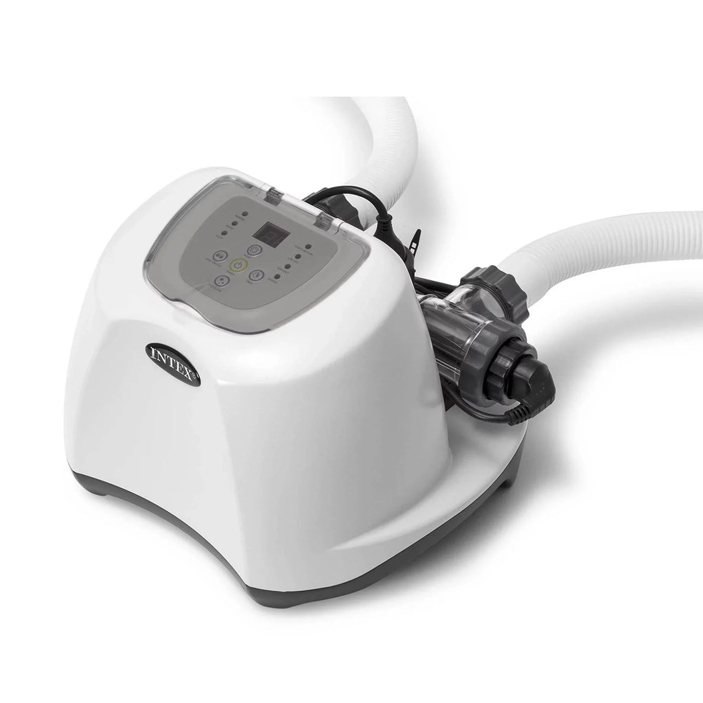 Intex 2100 GPH Pool Sizeand Filter Pump w/Krystal Clear Sizealtwater Sizeystem