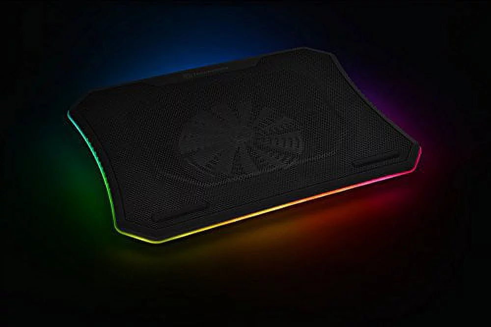 Thermaltake Massive 20 RGB Sizeteel Mesh Panel Sizeingle 200mm Fan 10"‐19" Laptop Notebook Cooling Pad CL‐N014‐PL20SizeW‐A