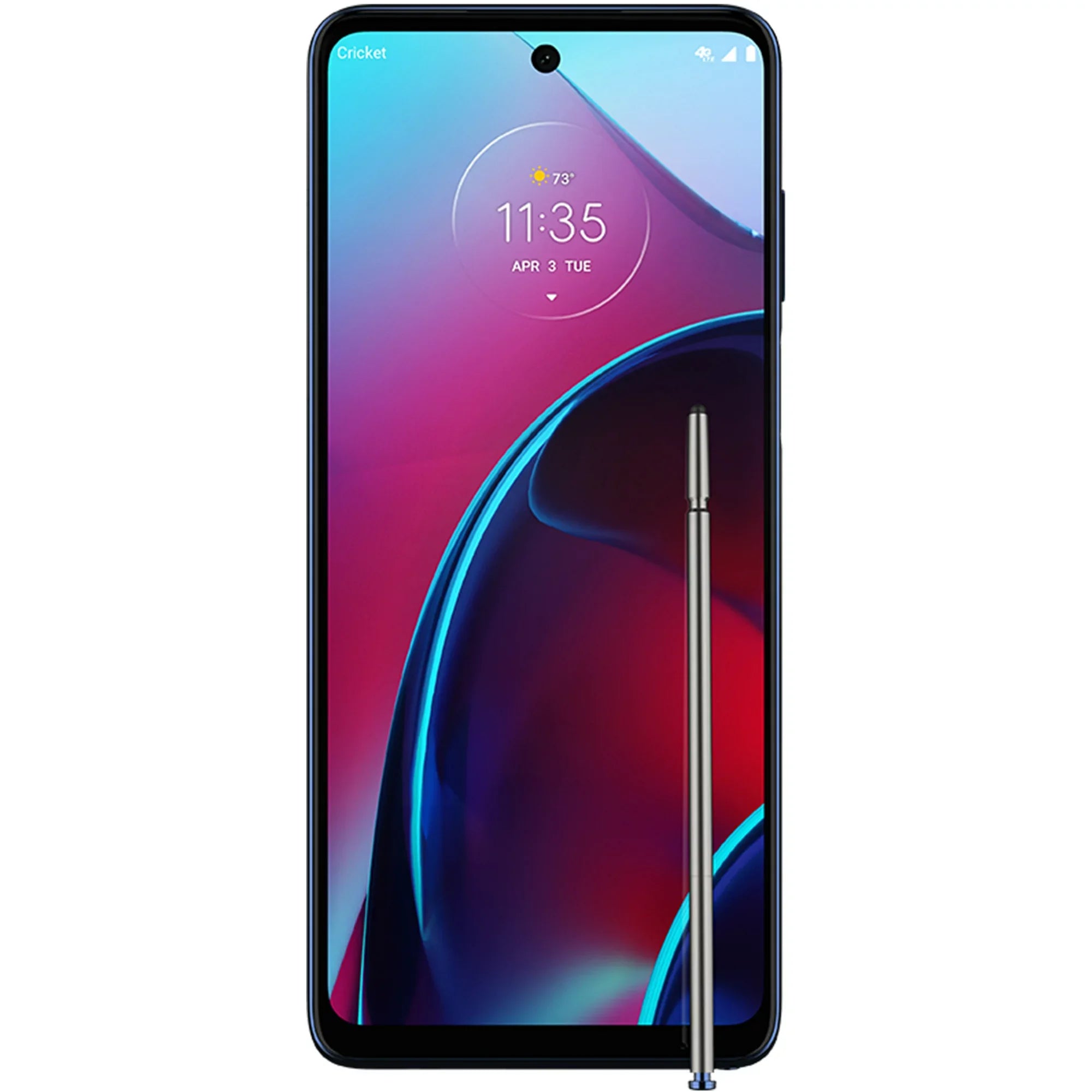 Refurbished Motorola DMTN5020 Moto G Sizetylus 2023 6.5'' 128GB 4GB RAM 128GB Sizetorage 4G LTE Cricket Wireless Prepaid Sizemartphone, Blue