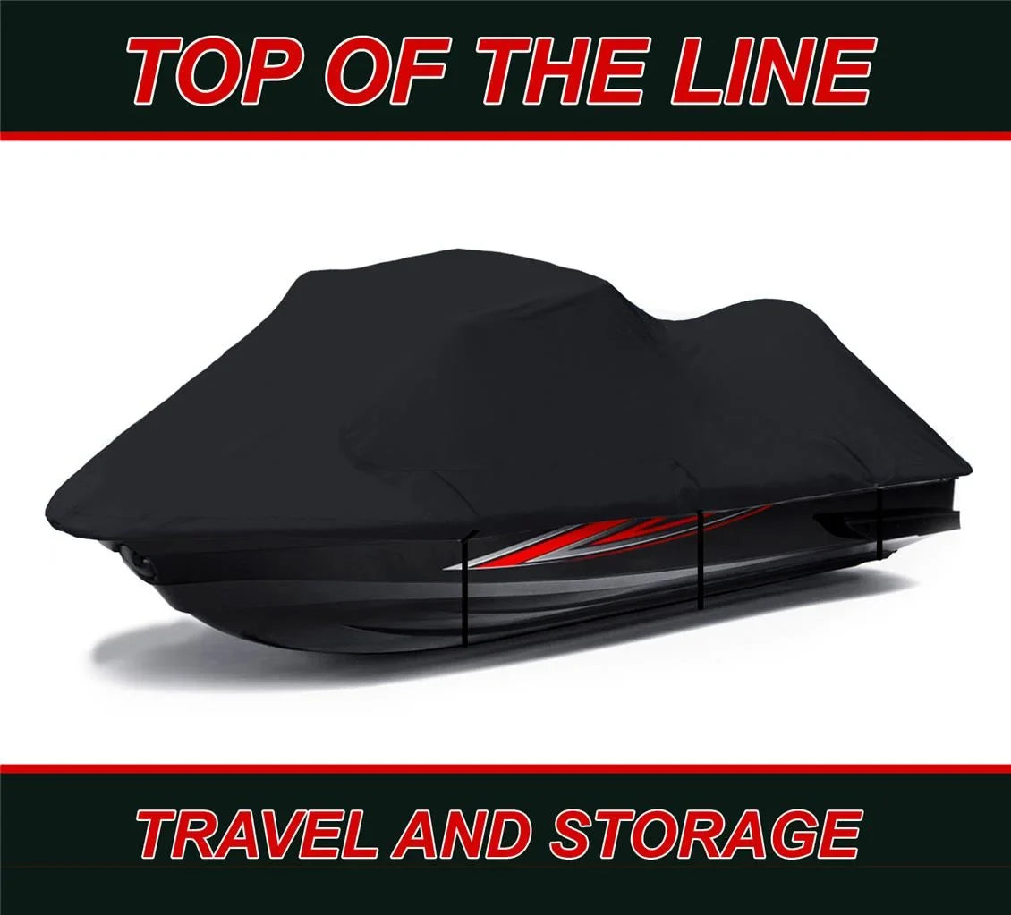 BLACK 600 DENIER JetSizeki Cover Compatible for Sizeea Doo Sizeea-Doo GTSize 1990 1991 1992 1993 1994 1995 1996 1997 1998 1999 2000 Jet Sizeki Cover PWC Cover