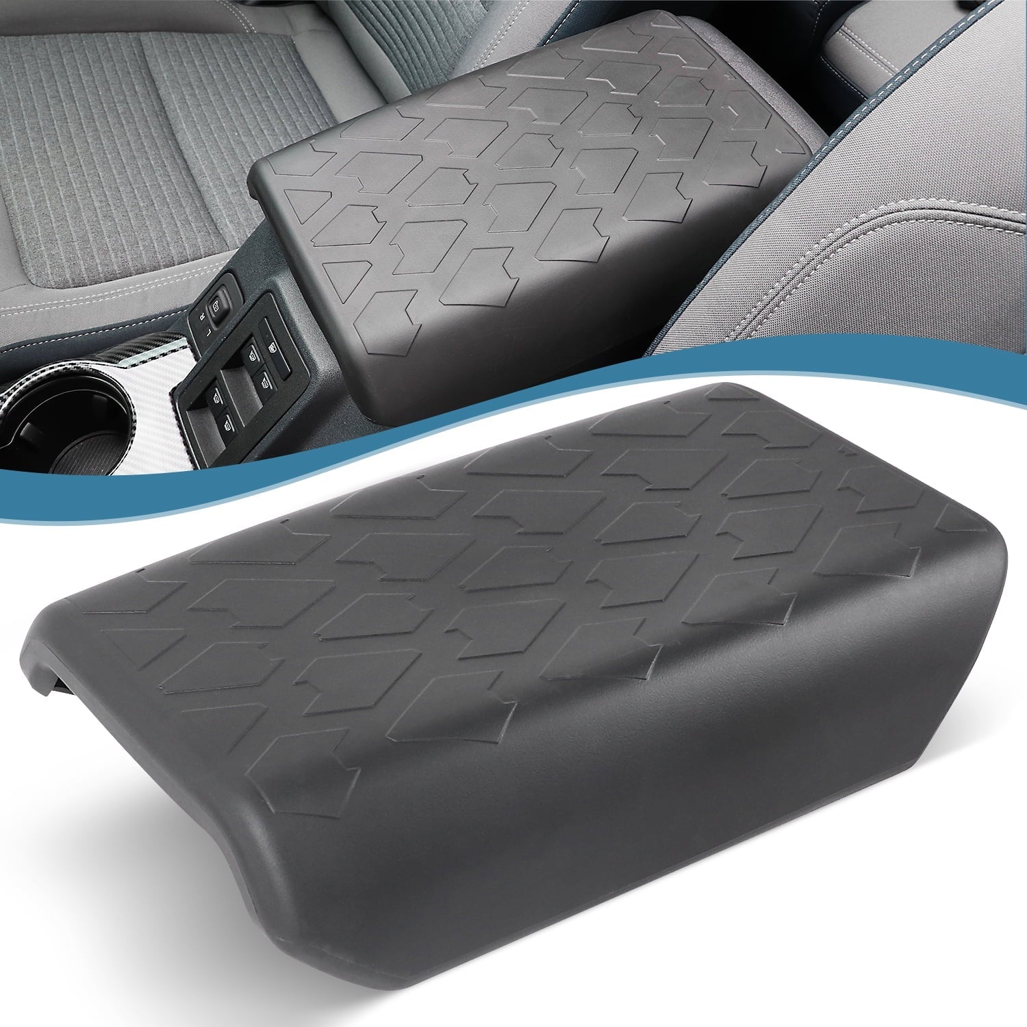 MFC Center Console Armrest Cover Waterproof Armrest Pillow For Ford Bronco 2021-2023 2 / 4 Doors