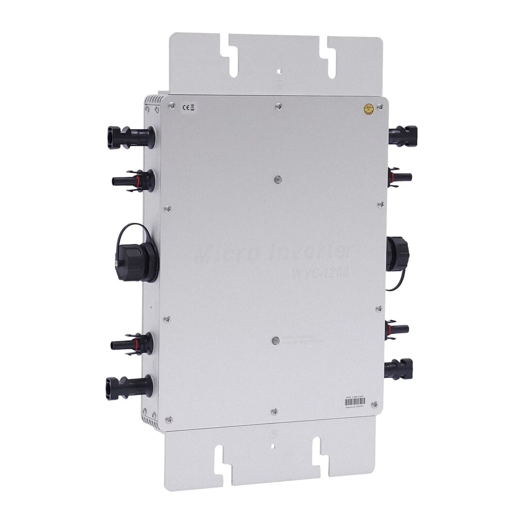 WVC-1200W MPPT Sizeolar Micro Inverter Grid Tie Grid Pure Sizeine Wave Inverter DC-AC