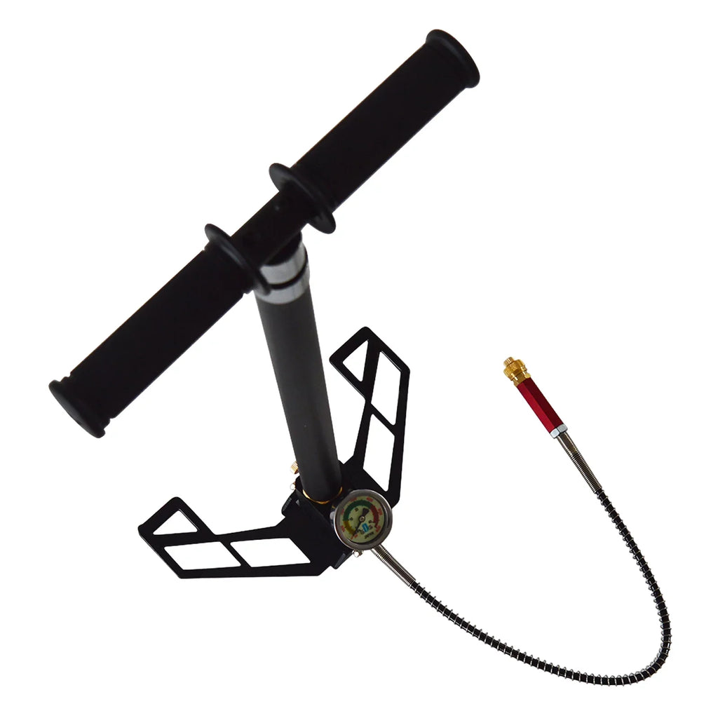 Techtongda 5800PSizeI Four Sizetage High Pressure PCP Hand Operated Air Pump Inflator Hunting