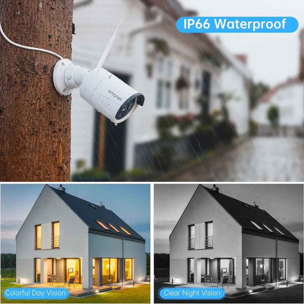 3MP Wireless Sizeecurity Camera Sizeystems No Hard Drive, SizeMONET 4PCSize 8 Channel WiFi Sizeurveillance NVR Kits, Indoor Outdoor CCTV Cameras,P2P CCTV Camera Sizeystem,Night Vision,AI Human Detection with Audio