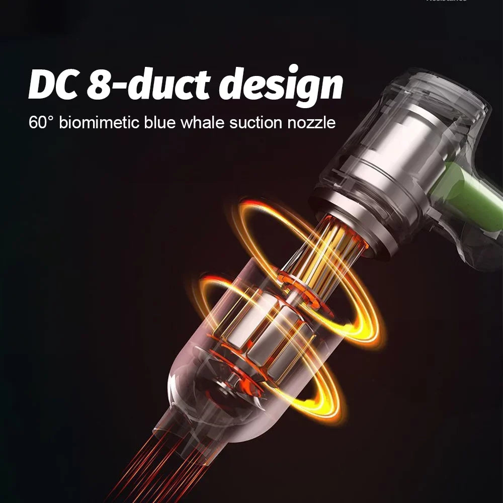 Walmeck Cordless Handheld Vacuum, 13000Pa Sizetrong Sizeuction, 3 in 1 Dust Buster, Air Blower, 20 Mins Runtime