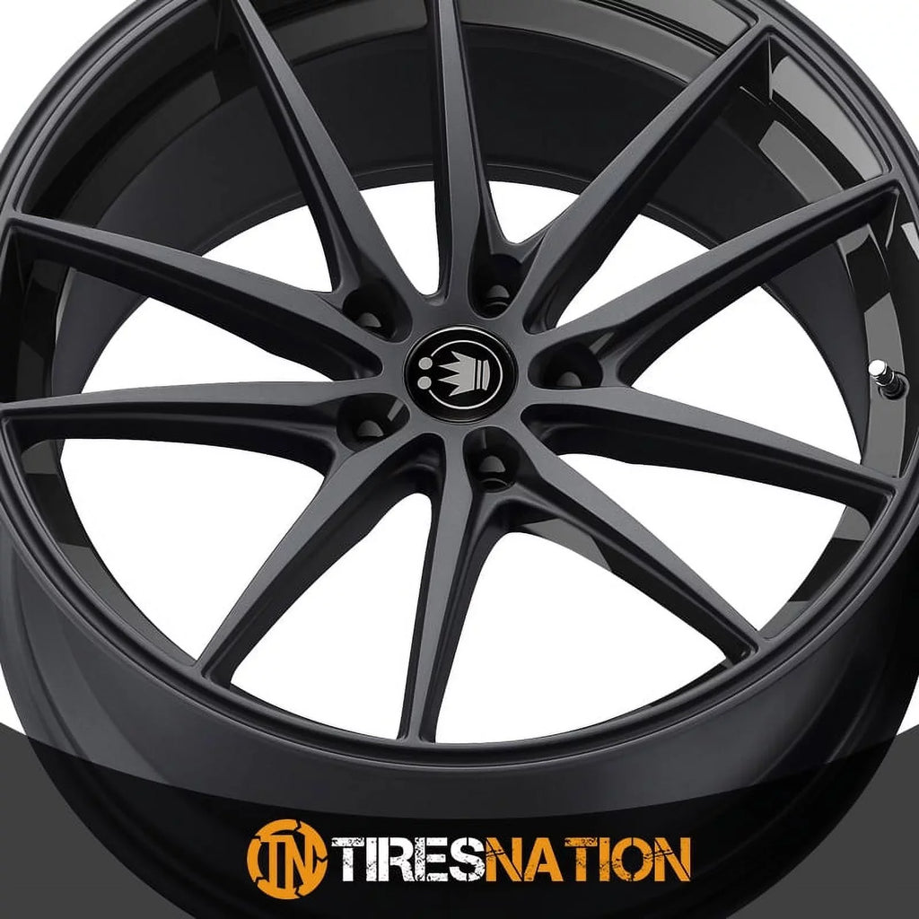 Konig 37B Oversteer 17x8 5x100 +45et Gloss Black Wheel