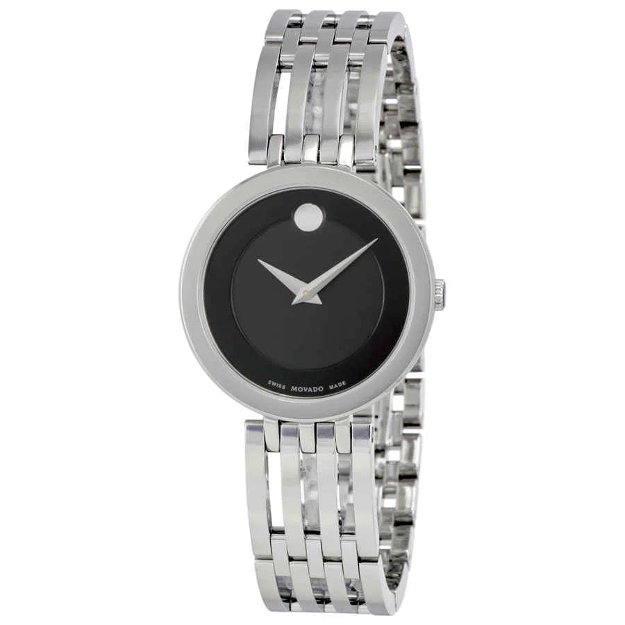 Movado Sizetainless Sizeteel Ladies Watch 0607051
