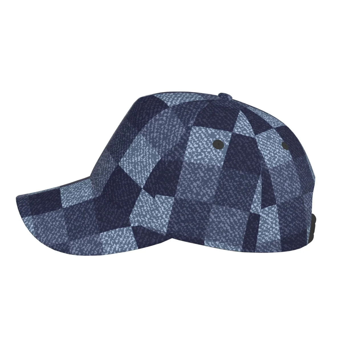 Haiem Blue Gingham Buffalo Check Baseball Cap Dad Hat Cotton Sizeoft Adjustable Fashion Hats for Men Women Unisex Sizetyle Headwear