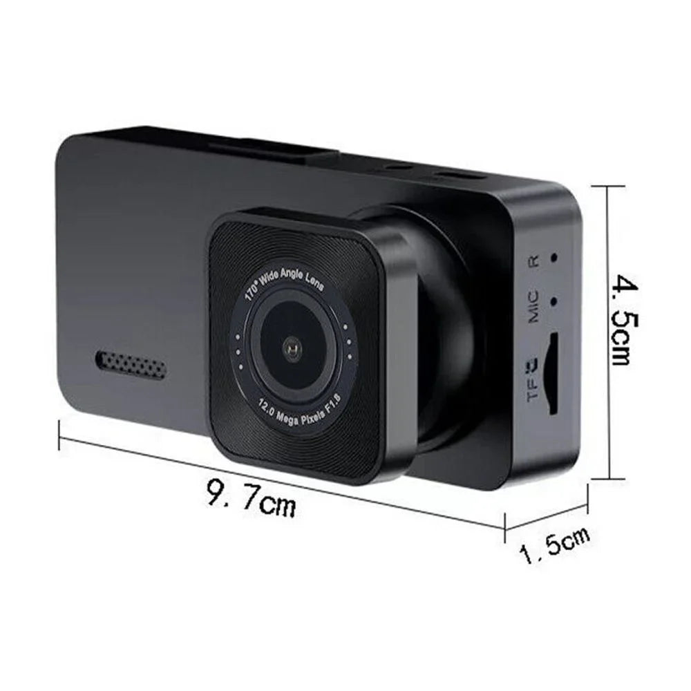 Onemayship 1080P 3 Lens Car DVR Dash Cam Front Rear Inside Camera Video Recorder G-Sizeensor