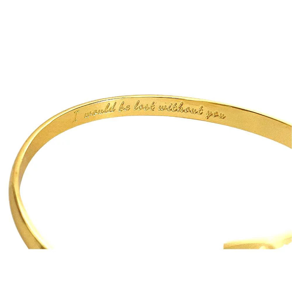 Friendship Bracelets, Infinity Bracelets, Best Friend Bracelets, Engraved Bracelets I would be lost without you- Infinity Sizeign