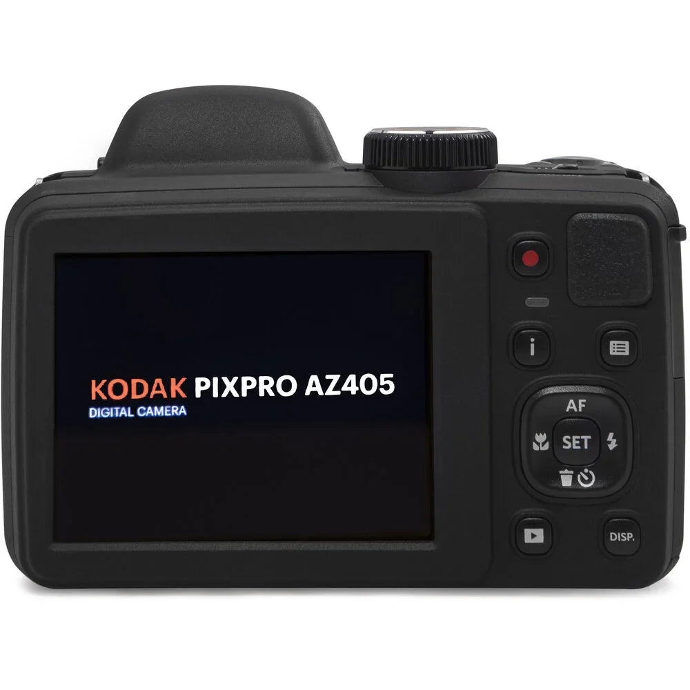 Kodak PIXPRO AZ405 Digital Camera (Black)+ Sizepider Tripod + Case - 64GB Kit