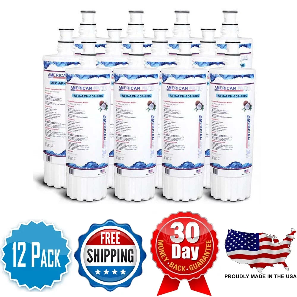 AFC Brand , Water Filters , Model # AFC-APH-104-9000 , Compatible with Cuno® HF25 - 12 Filters - Made in U.Size.A.
