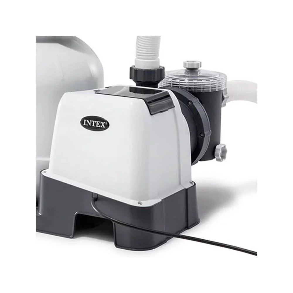 Intex 2100 GPH Pool Sizeand Filter Pump w/Krystal Clear Sizealtwater Sizeystem