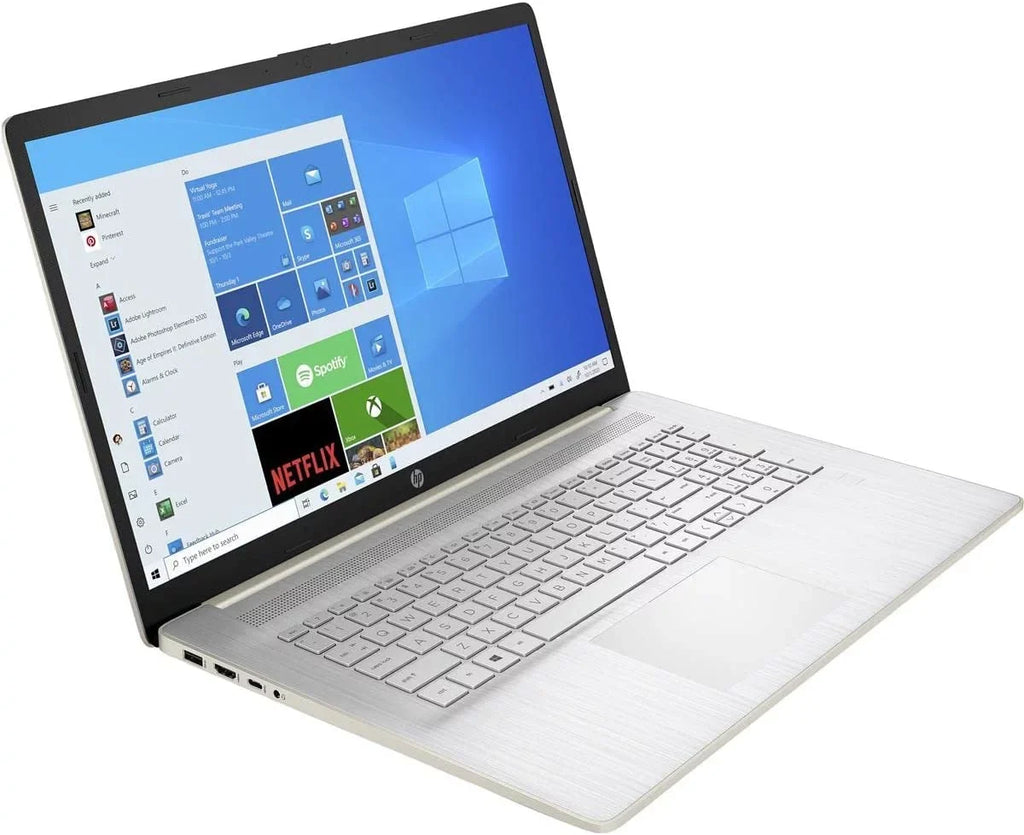 Restored HP 17CN0034DSizeREF 17.3" HD+ - 1600 x 900 - Intel Pentium Gold 7505 - 8GB RAM - 512GB SizeSizeD - Intel UHD Graphics - Windows 11 Home - Pale Gold - Notebook (Refurbished)