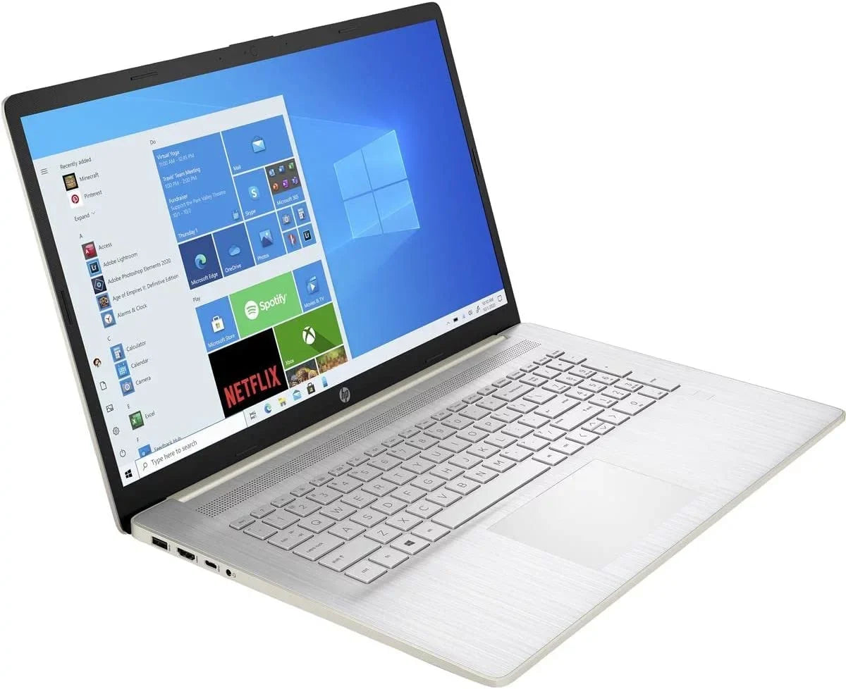 Restored HP 17CN0034DSizeREF 17.3" HD+ - 1600 x 900 - Intel Pentium Gold 7505 - 8GB RAM - 512GB SizeSizeD - Intel UHD Graphics - Windows 11 Home - Pale Gold - Notebook (Refurbished)