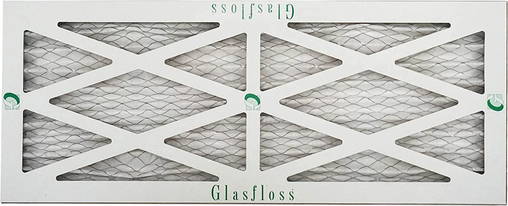 Glasfloss 8x14x1 - MERV 10 -Qty:12 - Furnace Air Filter - Made in USizeA (Actual Sizeize: 7.5 x 13.5x7/8 inch)