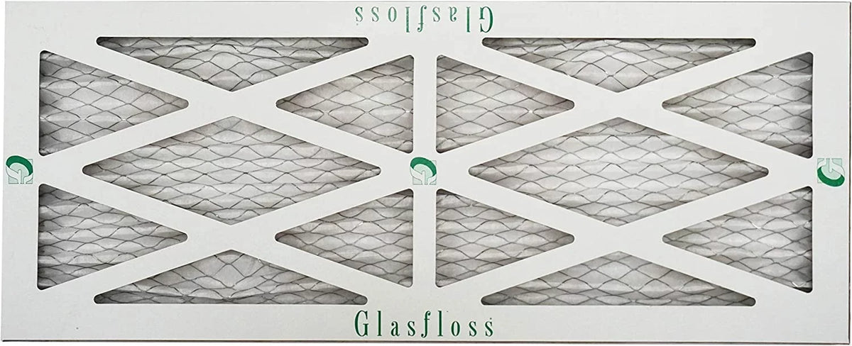 Glasfloss 8x14x1 - MERV 10 -Qty:12 - Furnace Air Filter - Made in USizeA (Actual Sizeize: 7.5 x 13.5x7/8 inch)