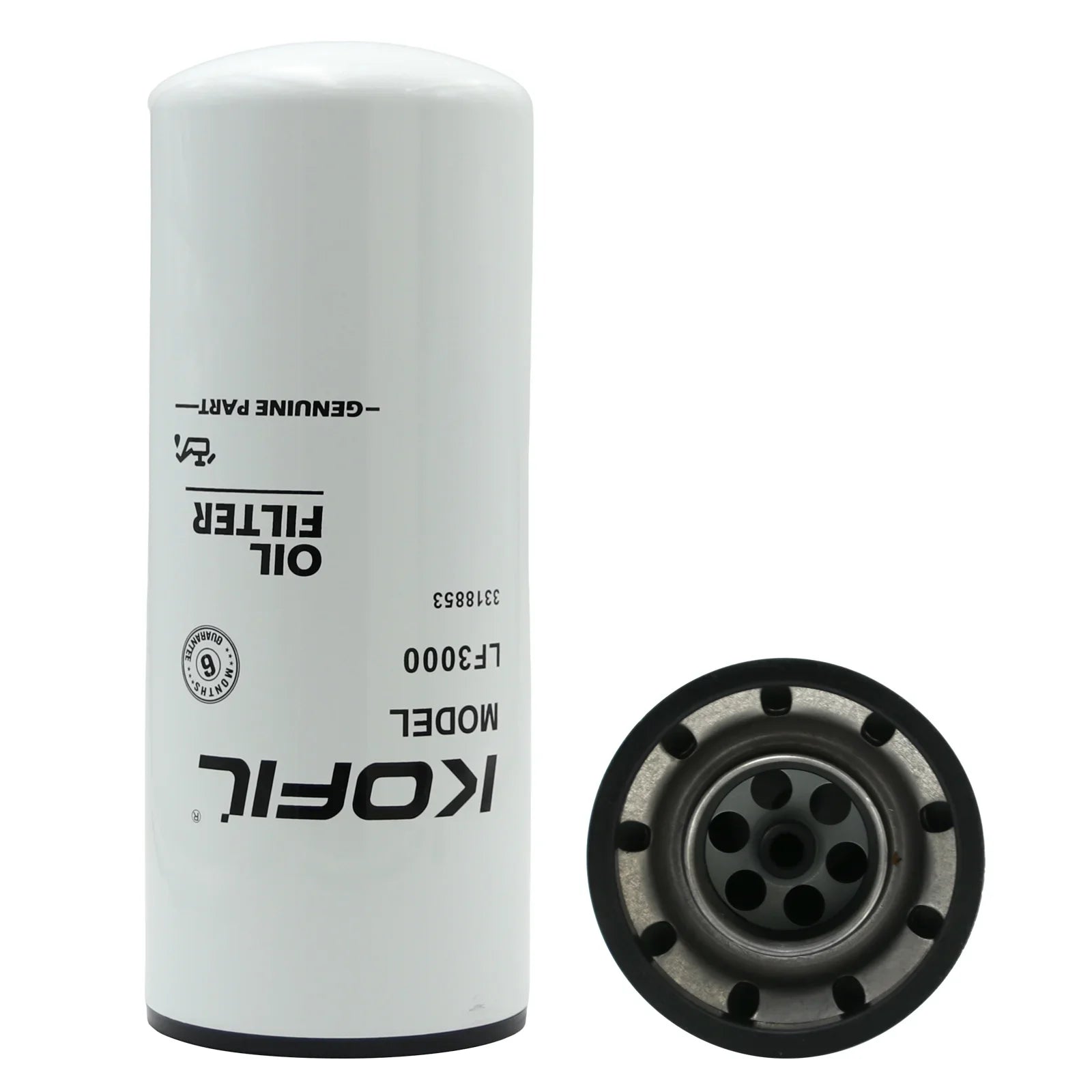 6pcs For Fleetguard Oil Filter Lube Combination Filter Cummins LF3000