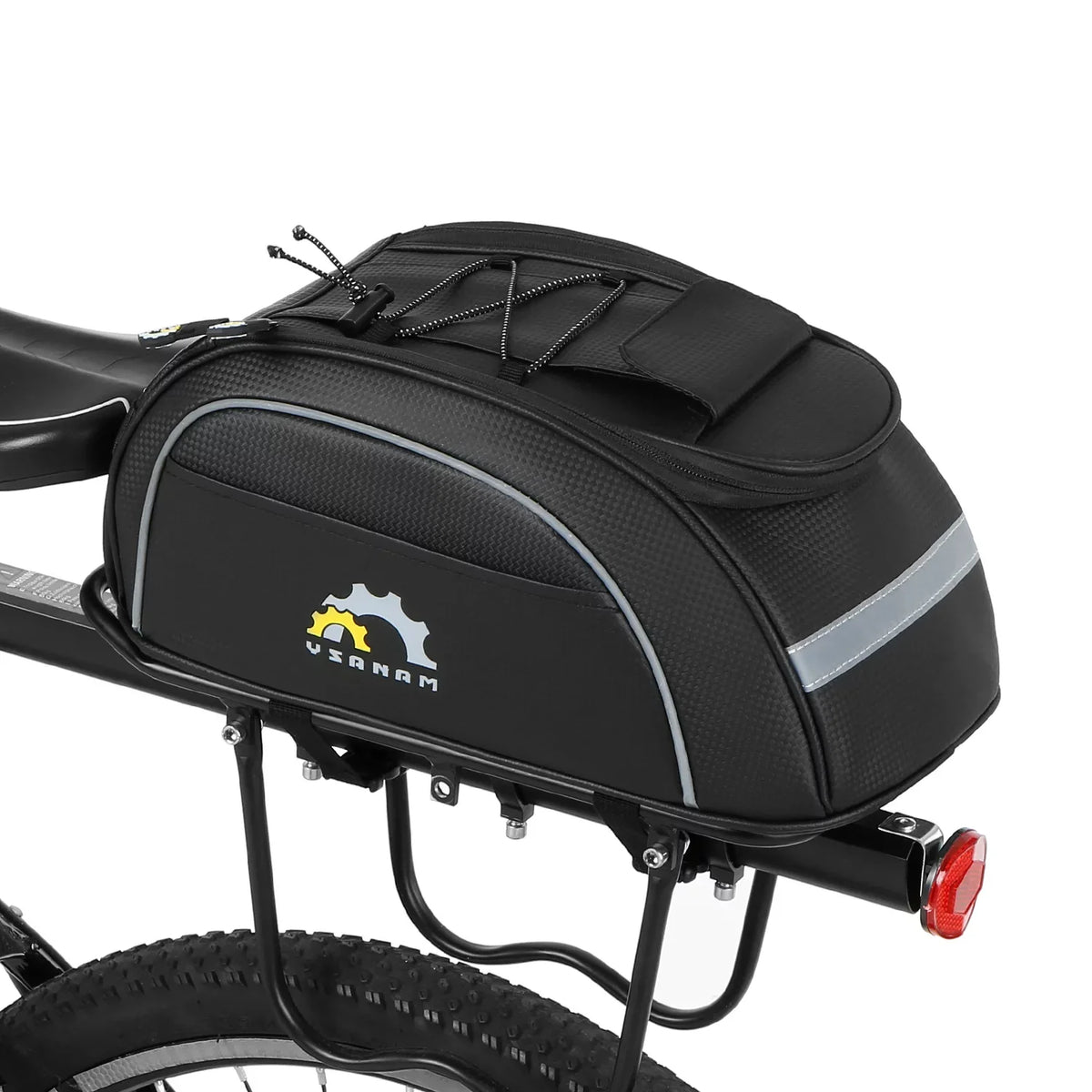 Waterproof Insulated Cooler Cycling Bag - MTB Bike Rear Rack Sizetorage Luggage Carrier Pannier Trunk Bag