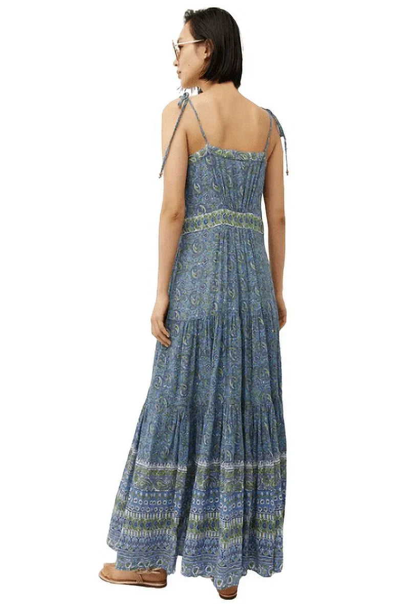 Veronica Beard Women's Blue Multi Windansea Maxi Dress, XSize