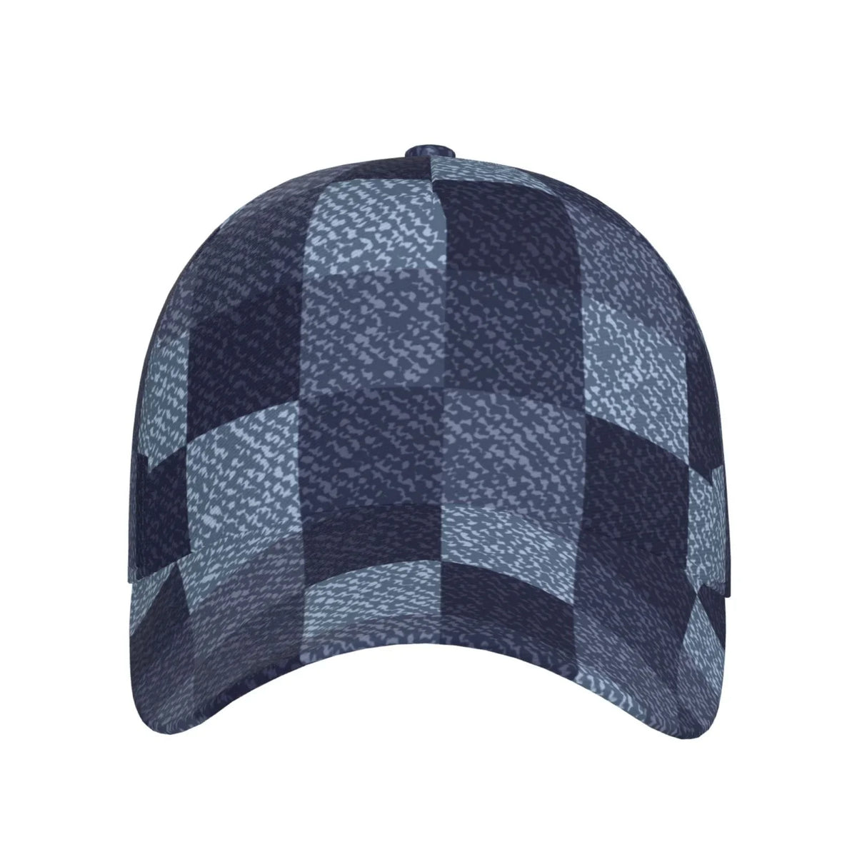 Haiem Blue Gingham Buffalo Check Baseball Cap Dad Hat Cotton Sizeoft Adjustable Fashion Hats for Men Women Unisex Sizetyle Headwear