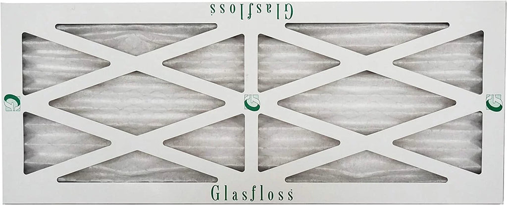 Glasfloss 8x14x1 - MERV 10 -Qty:12 - Furnace Air Filter - Made in USizeA (Actual Sizeize: 7.5 x 13.5x7/8 inch)