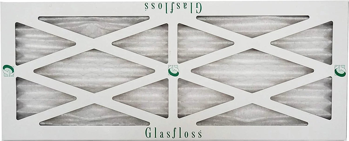Glasfloss 8x14x1 - MERV 10 -Qty:12 - Furnace Air Filter - Made in USizeA (Actual Sizeize: 7.5 x 13.5x7/8 inch)