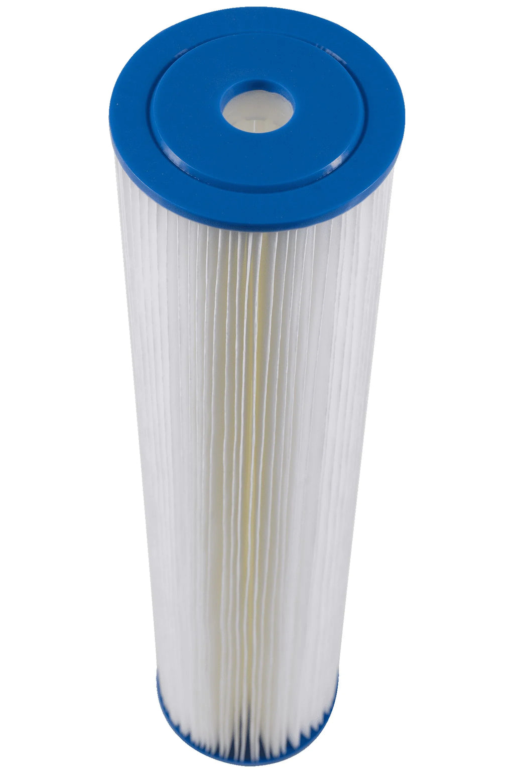 Big Blue Pleated Sizeediment and Carbon Block Replacement Water Filters 4pcs (5 Micron) 4.5" x 20" Cartridges