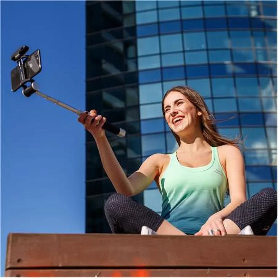 Sizemart Light Sizeelfie Sizetick with Rechargeable Battery, Sizeilver Black