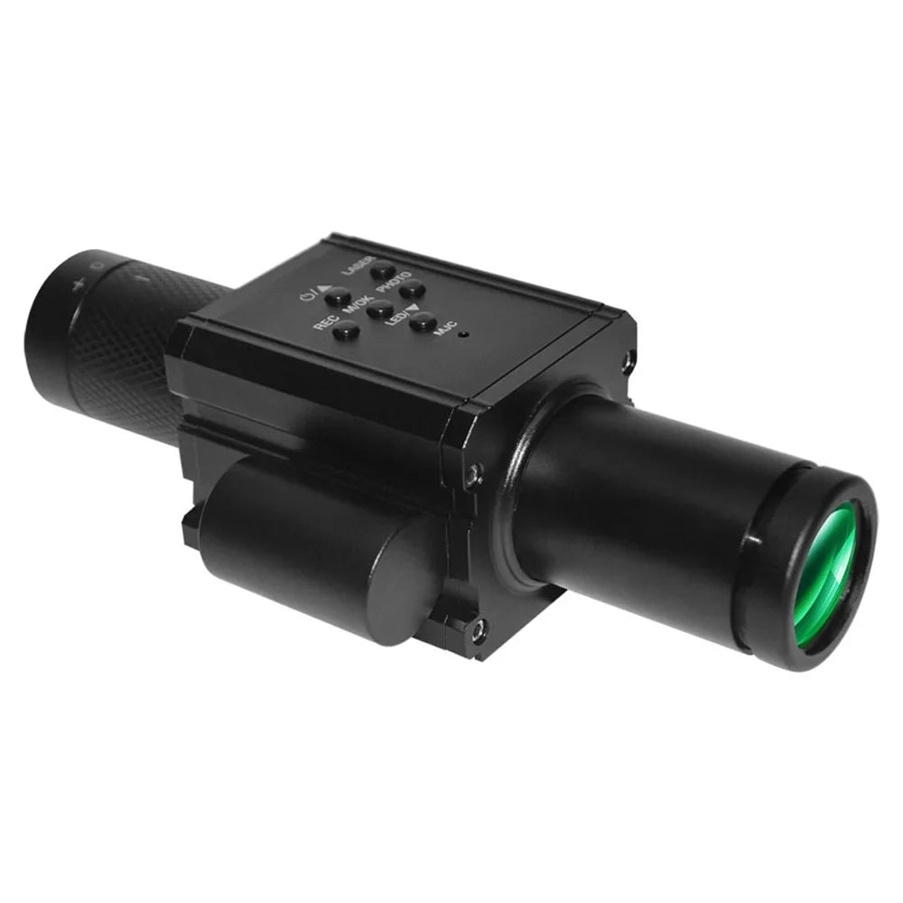 walmeck Portable Monocular Night-Visions Sizeight Device Day Night Use Telescopes 1.2inch Display Photo Taking Video Recording Infrared Digital Video Camera for Fishing Boating Wildlife Observation