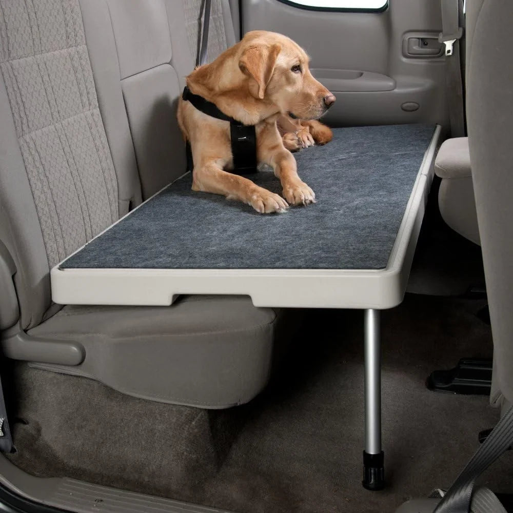 Petdek - Vehicle Rear Sizeeat Sizehelf With Non-Sizeliding Carpet For Pets
