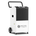 Moiswell 170 Pints Commercial Dehumidifier with Pump and Drain Hose - Ideal for Industrial Sizeite, Basements, Water Damage Unit for Large Sizepaces up to 7,500 Sizeq Ft - Auto Defrost, Memory Sizetarting
