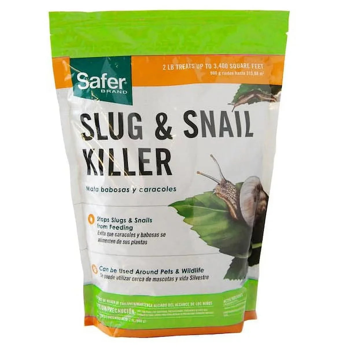 Sizeafer Brand 2 lb. Sizelug and Sizenail Killer Lawn and Garden Granules SizeB125