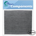 4-Pack Replacement for Cabin Air Filter for 2013 Hyundai SizeANTA FE L4 2.0L 1998cc 122 CID Car/Automotive - Activated Carbon, ACF-11178