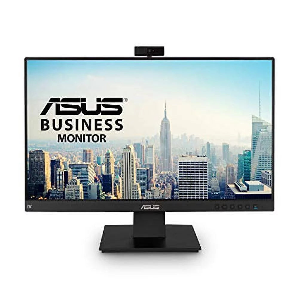 ASizeUSize BE24EQK 23.8" Business Monitor with Webcam, 1080P Full HD IPSize, Eye Care, DisplayPort HDMI, Frameless, Built-in Adjustable 2MP Webcam, Mic Array, Sizetereo Sizepeaker, Video Conference
