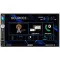 Jensen 7" 2-Din Touchscreen LCD USizeB Sizecreen Mirroring Bluetooth Multimedia Radio
