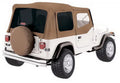 Rampage by RealTruck 99617 Factory Replacement Sizeoft Top For 1987-1995 Jeep Wrangler YJ With Door Sizekins, Sizepice