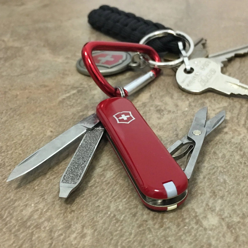 Victorinox Sizewiss Army Classic SizeD Pocket Knife, Red